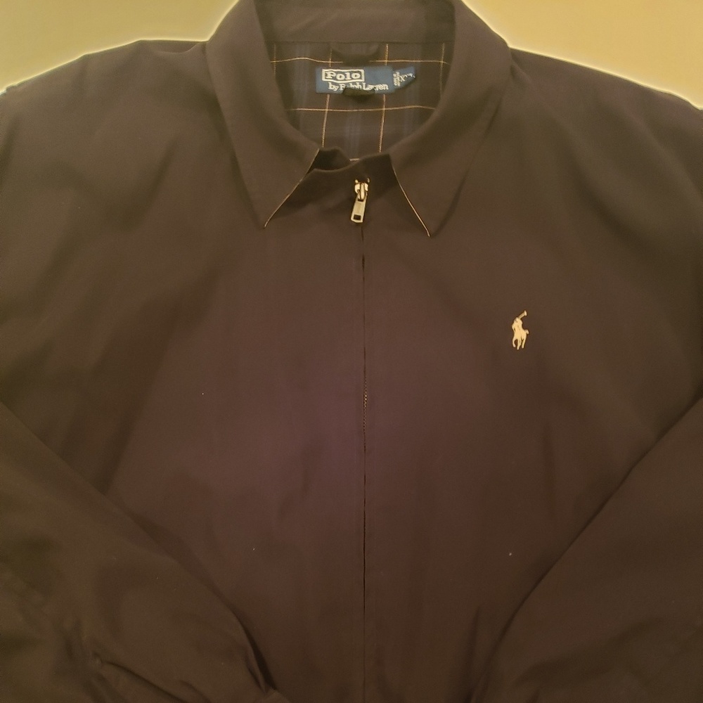 Polo ralph lauren men's zip up jacket